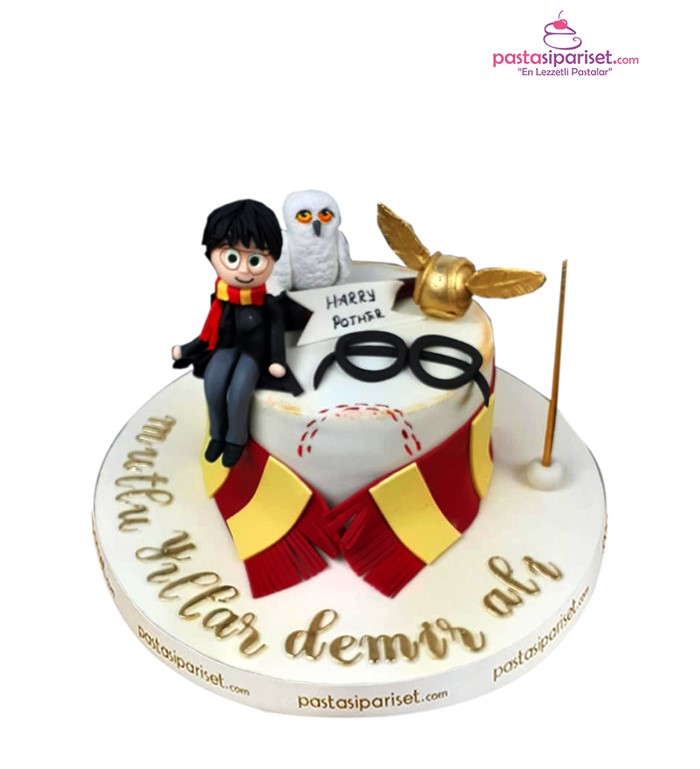 harry potter pasta, harry patter konseptli pasta, cake 